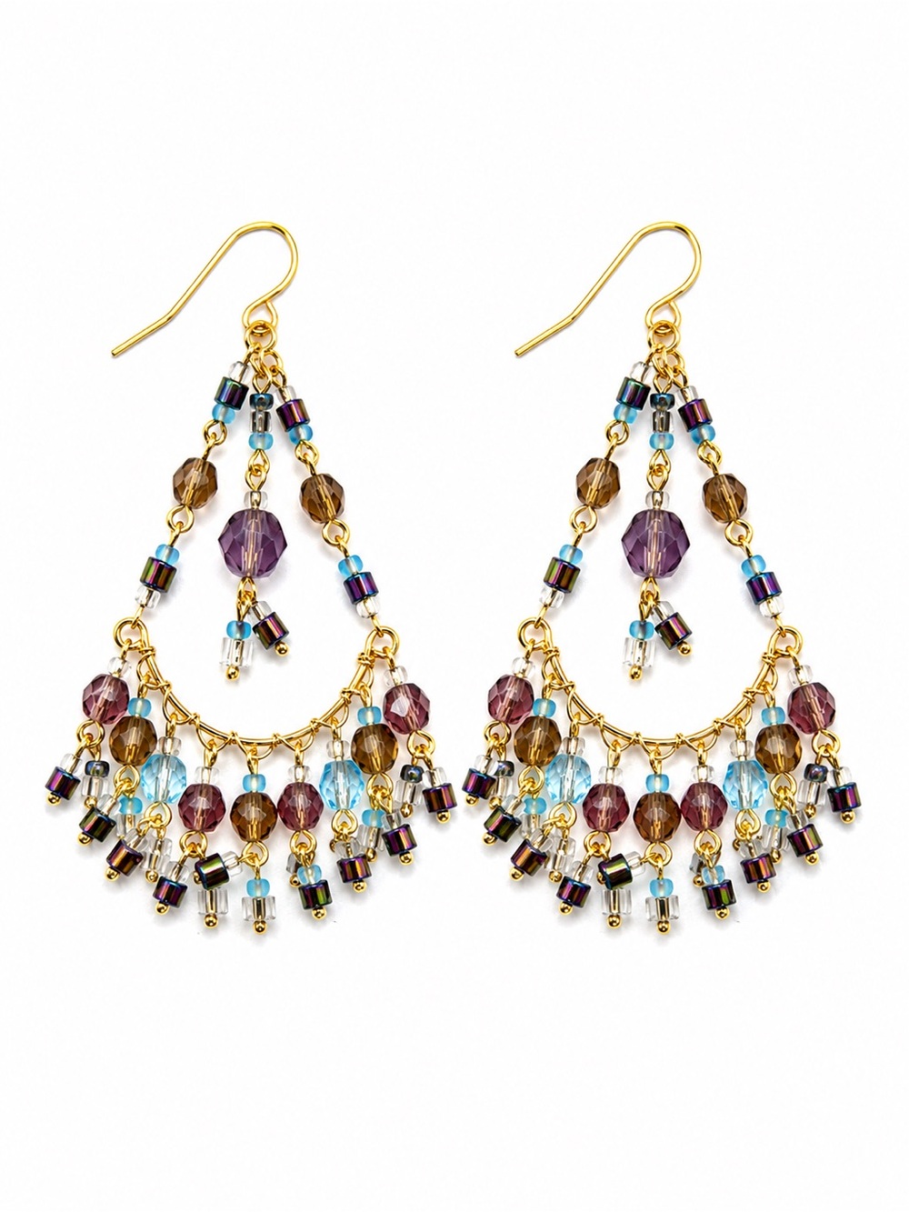 Tiare Chandelier Earrings